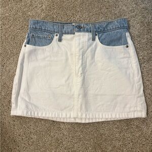 Abercrombie & Fitch Blue Mini Skirt Casual Night Out